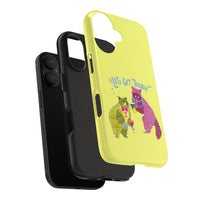 Lets Get Trashed Yellow Phone Case