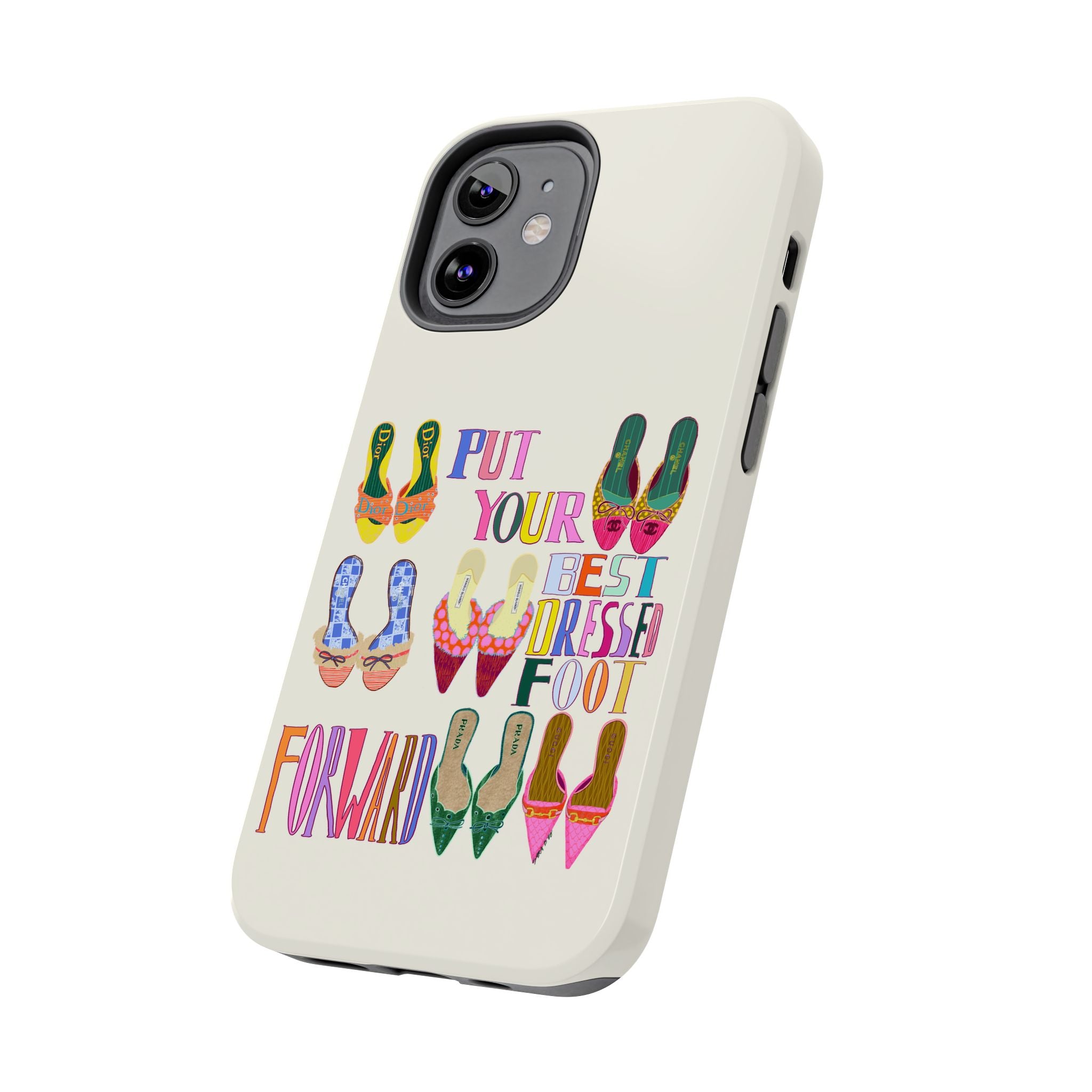 Best Dressed Foot Cream Phone Case
