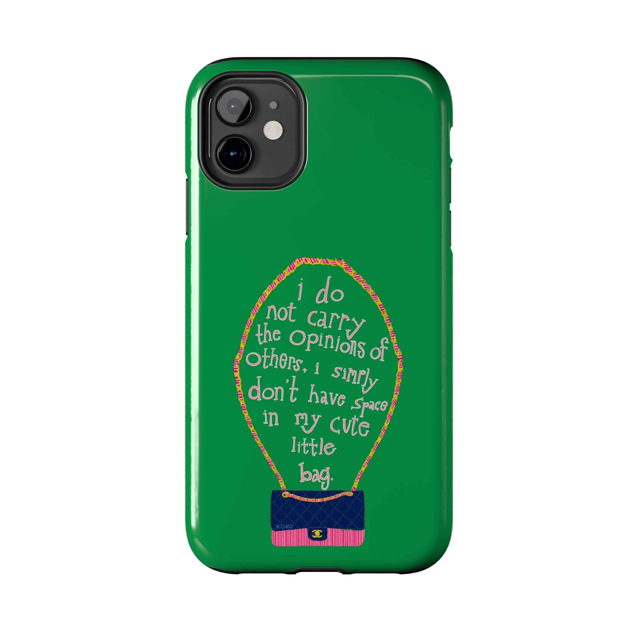 Cute Little Bag Green Phone Case