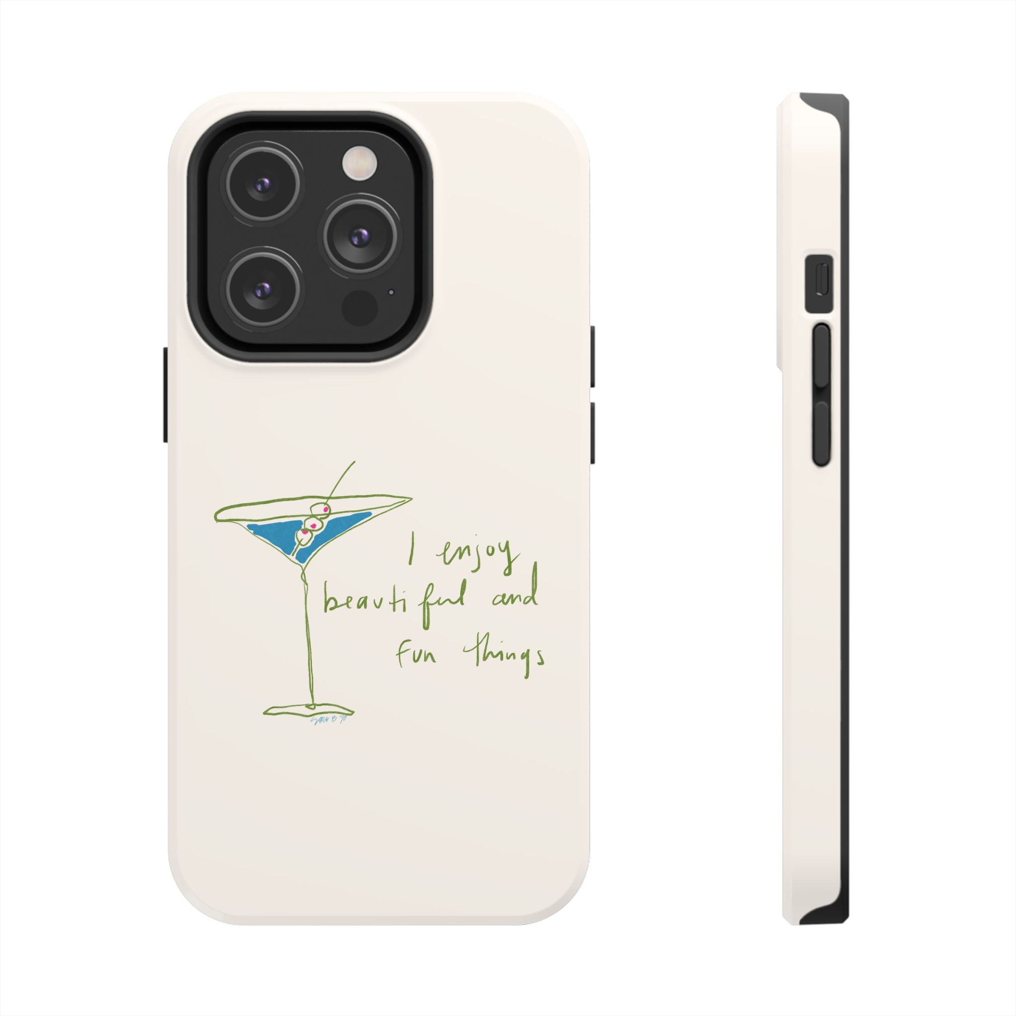 Beautiful & Fun Martini Phone Case