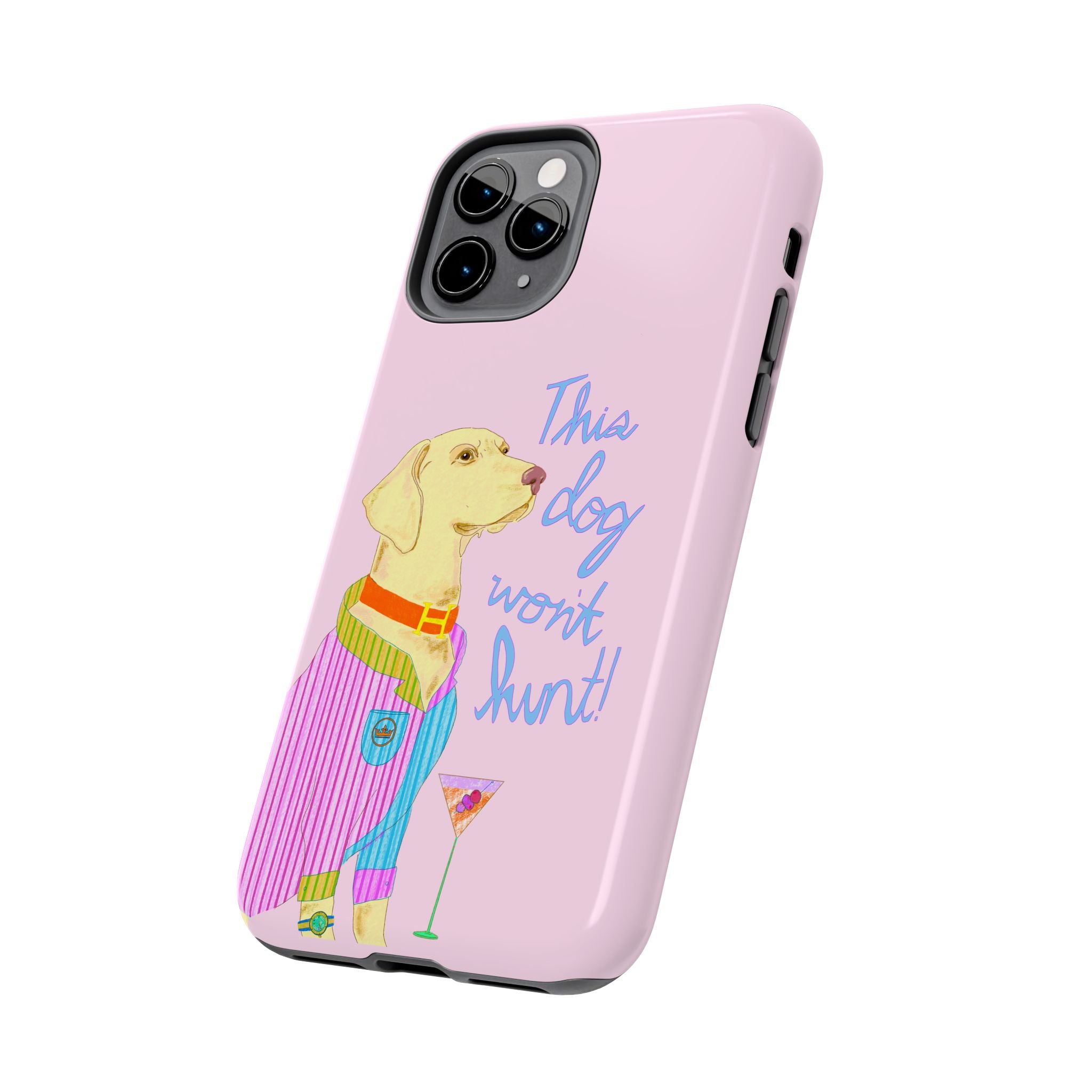 This Lab Won't Hunt Pink Phone Case