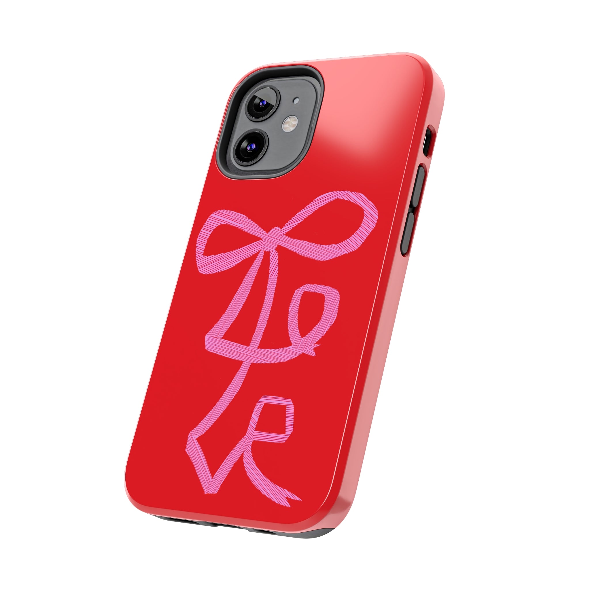 Red Lovely Ribbon Phone Case