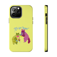 Lets Get Trashed Yellow Phone Case