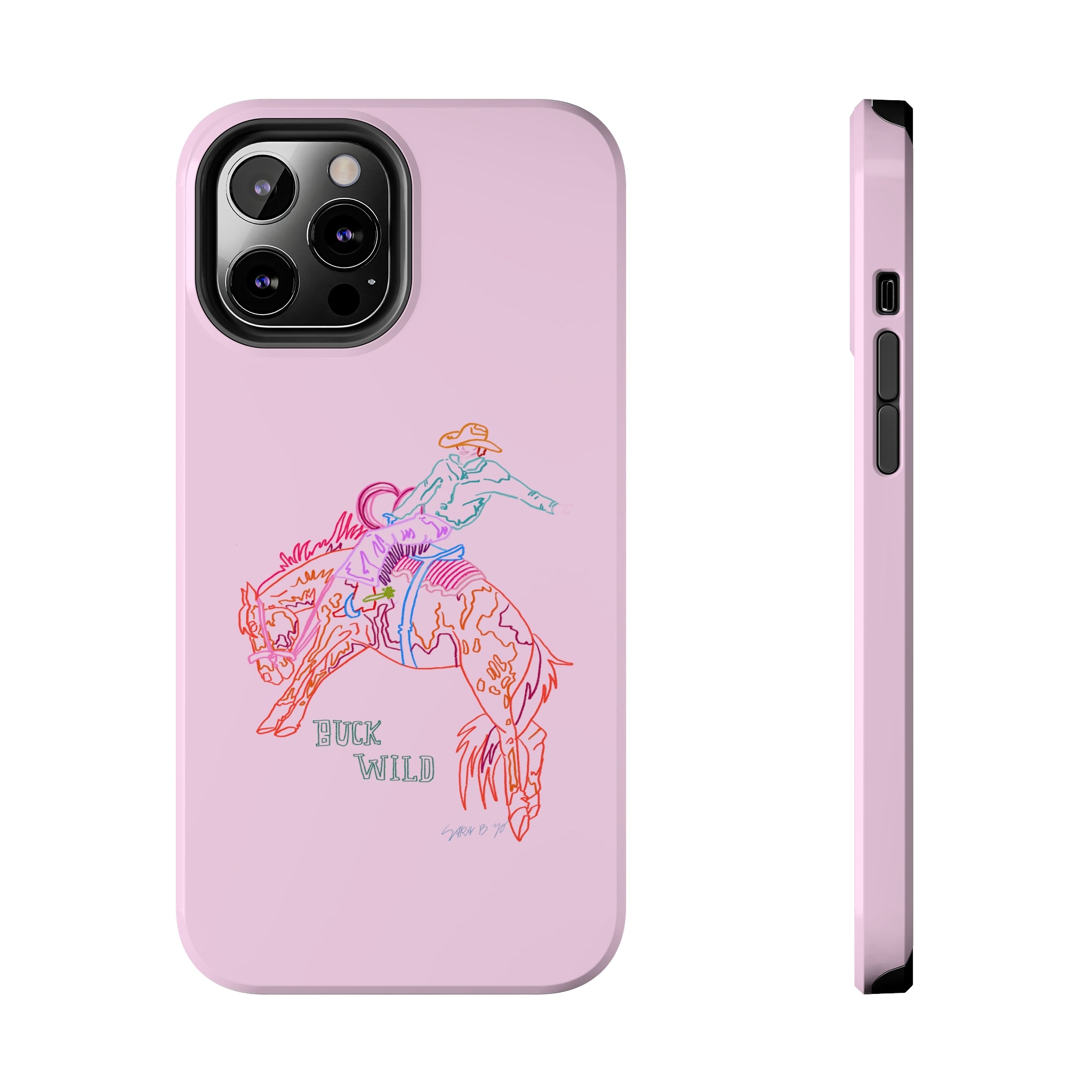 Pink Buck Wild Phone Case