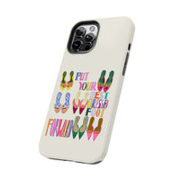 Best Dressed Foot Cream Phone Case