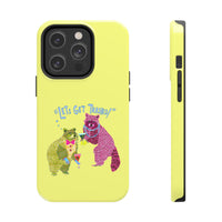 Lets Get Trashed Yellow Phone Case