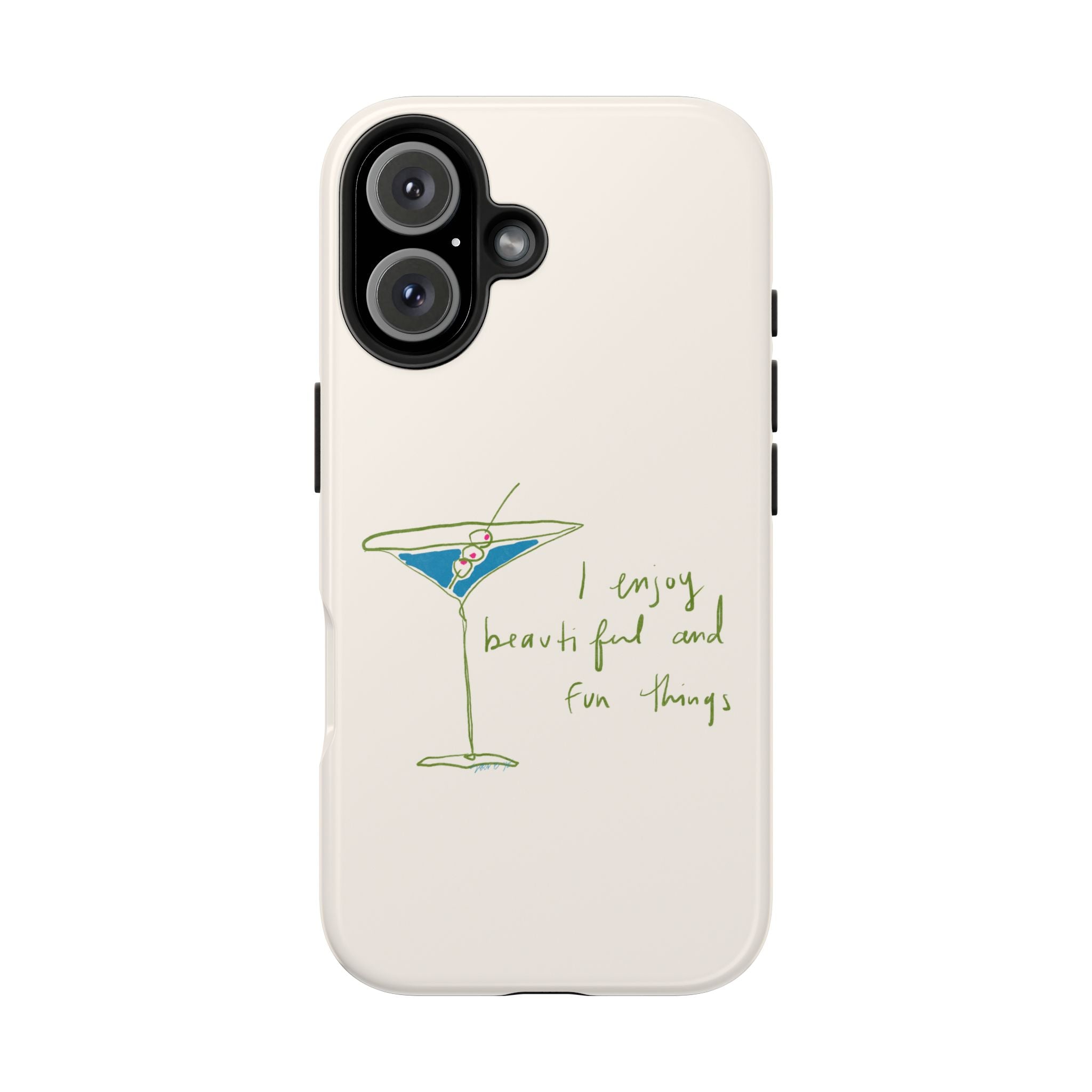 Beautiful & Fun Martini Phone Case