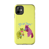 Lets Get Trashed Yellow Phone Case