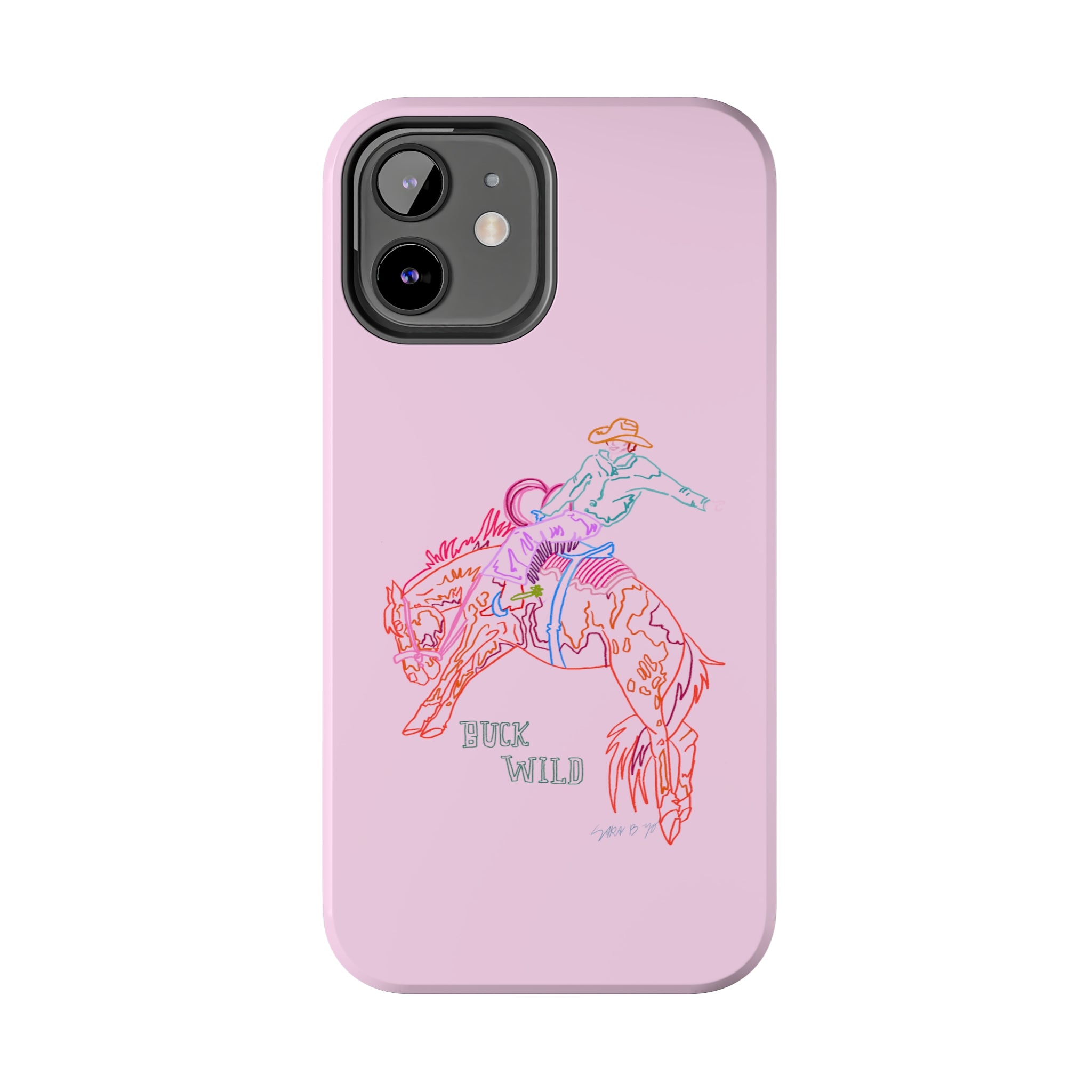 Pink Buck Wild Phone Case