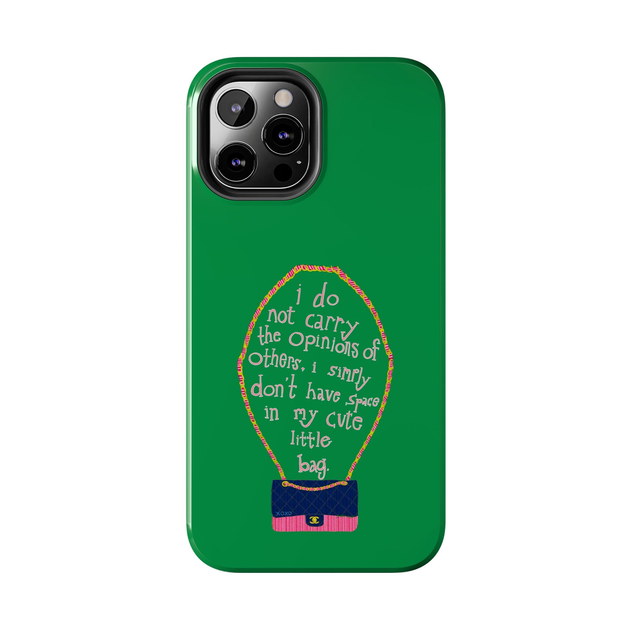Cute Little Bag Green Phone Case