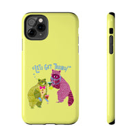 Lets Get Trashed Yellow Phone Case