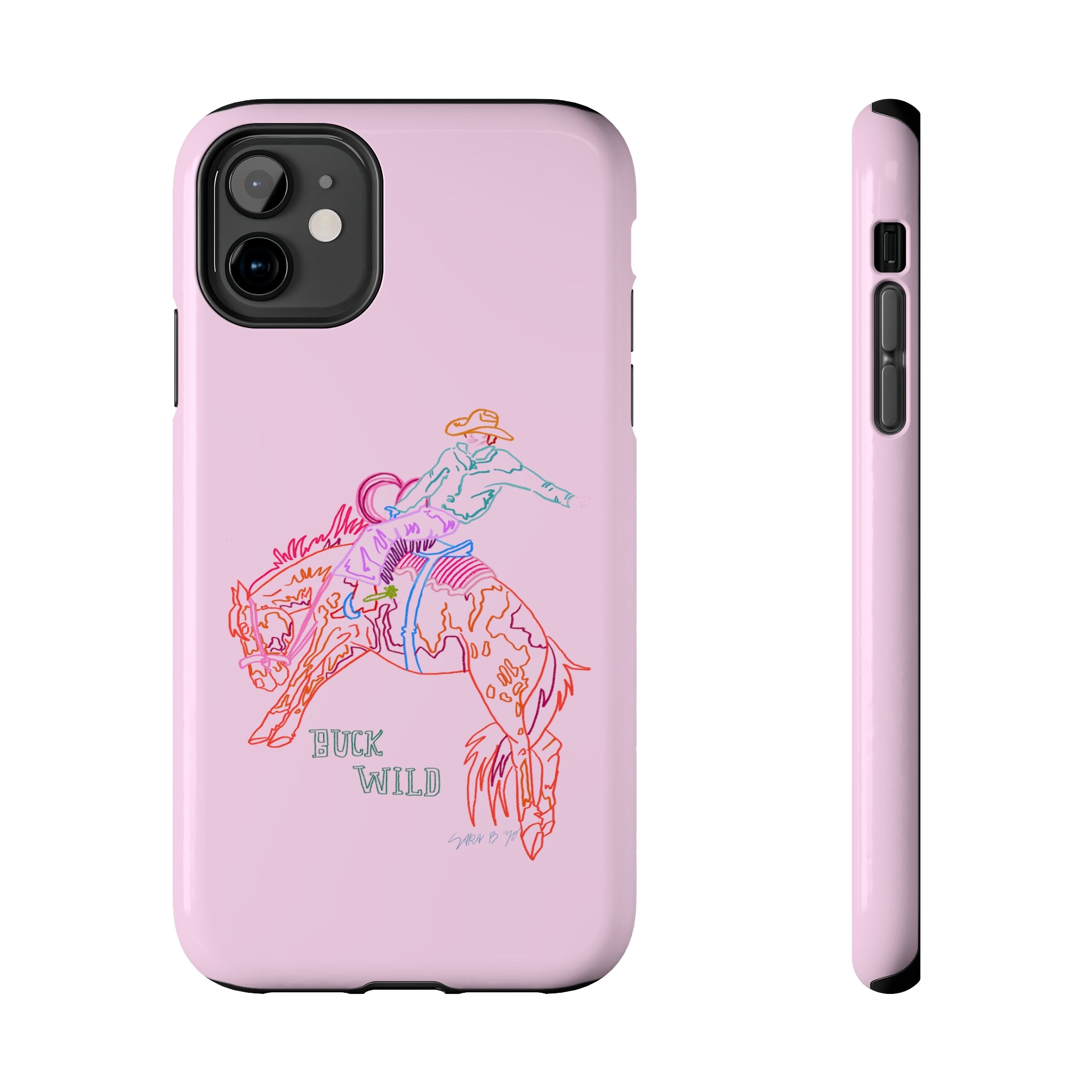 Pink Buck Wild Phone Case