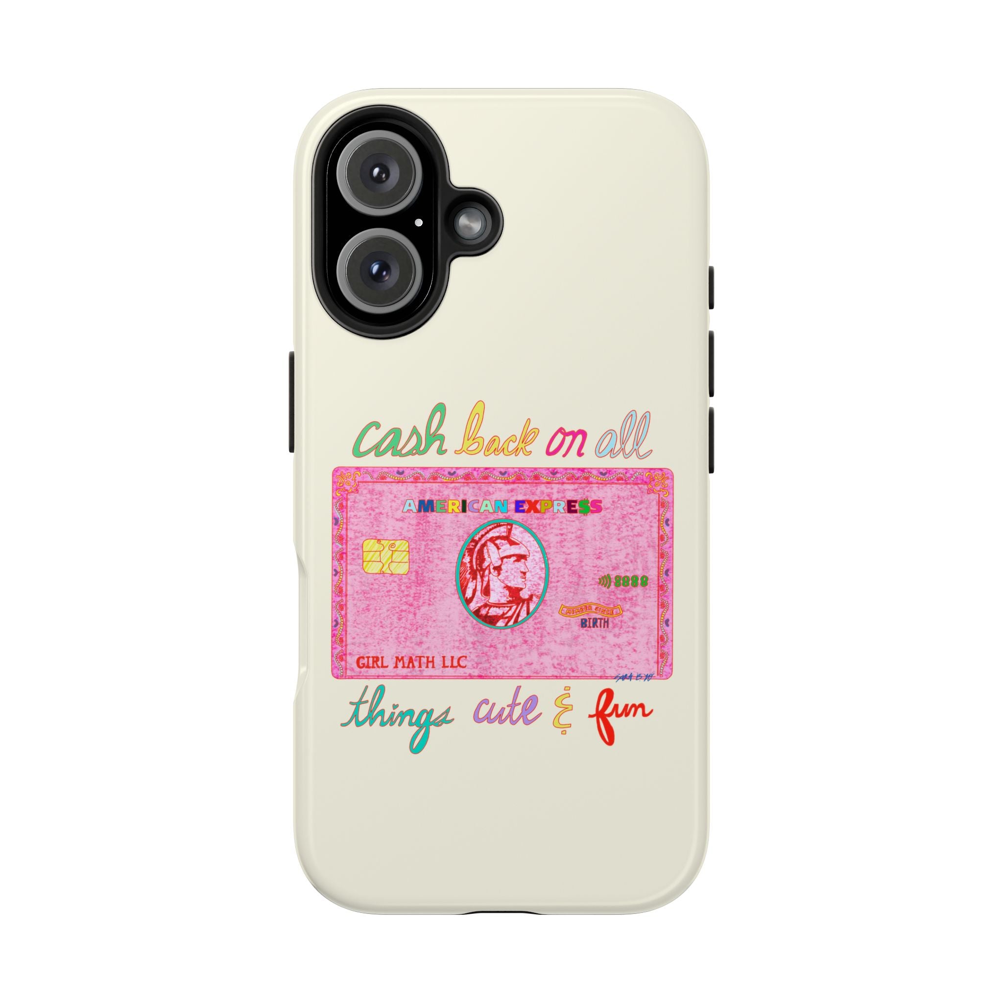 The PINK Card Phone Case