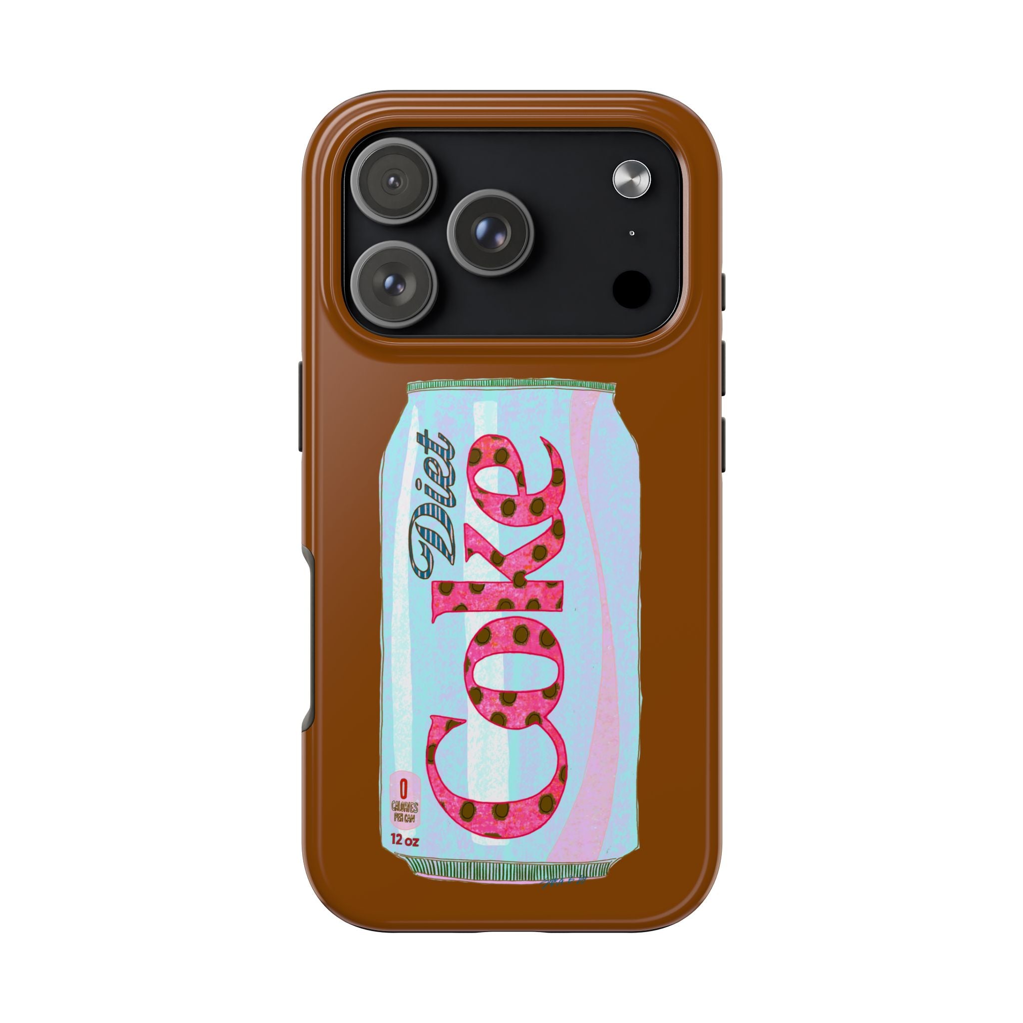 Diet Coke Brown Phone Case
