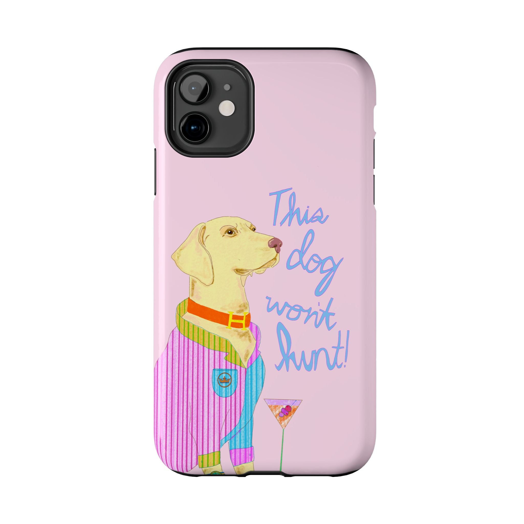This Lab Won't Hunt Pink Phone Case