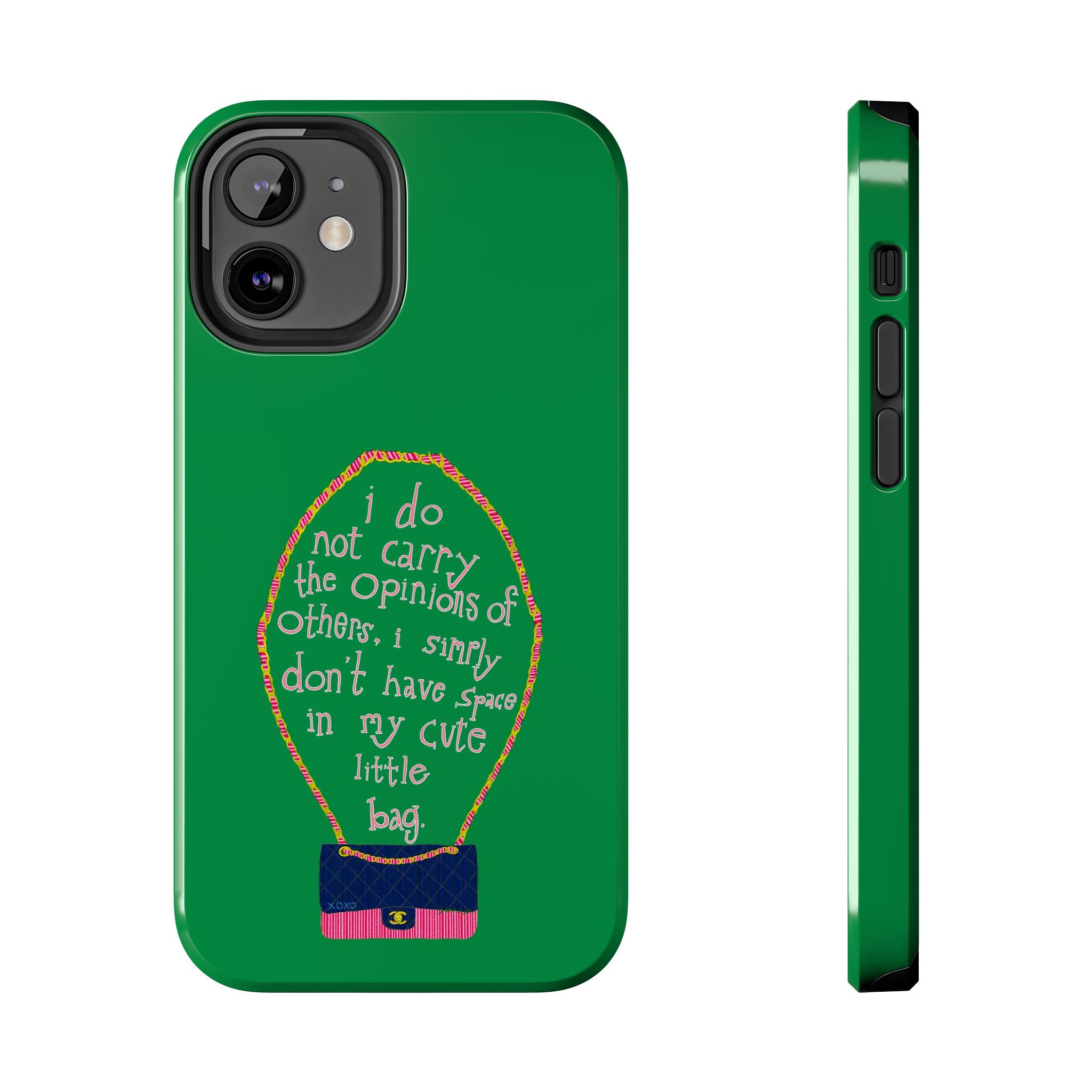Cute Little Bag Green Phone Case