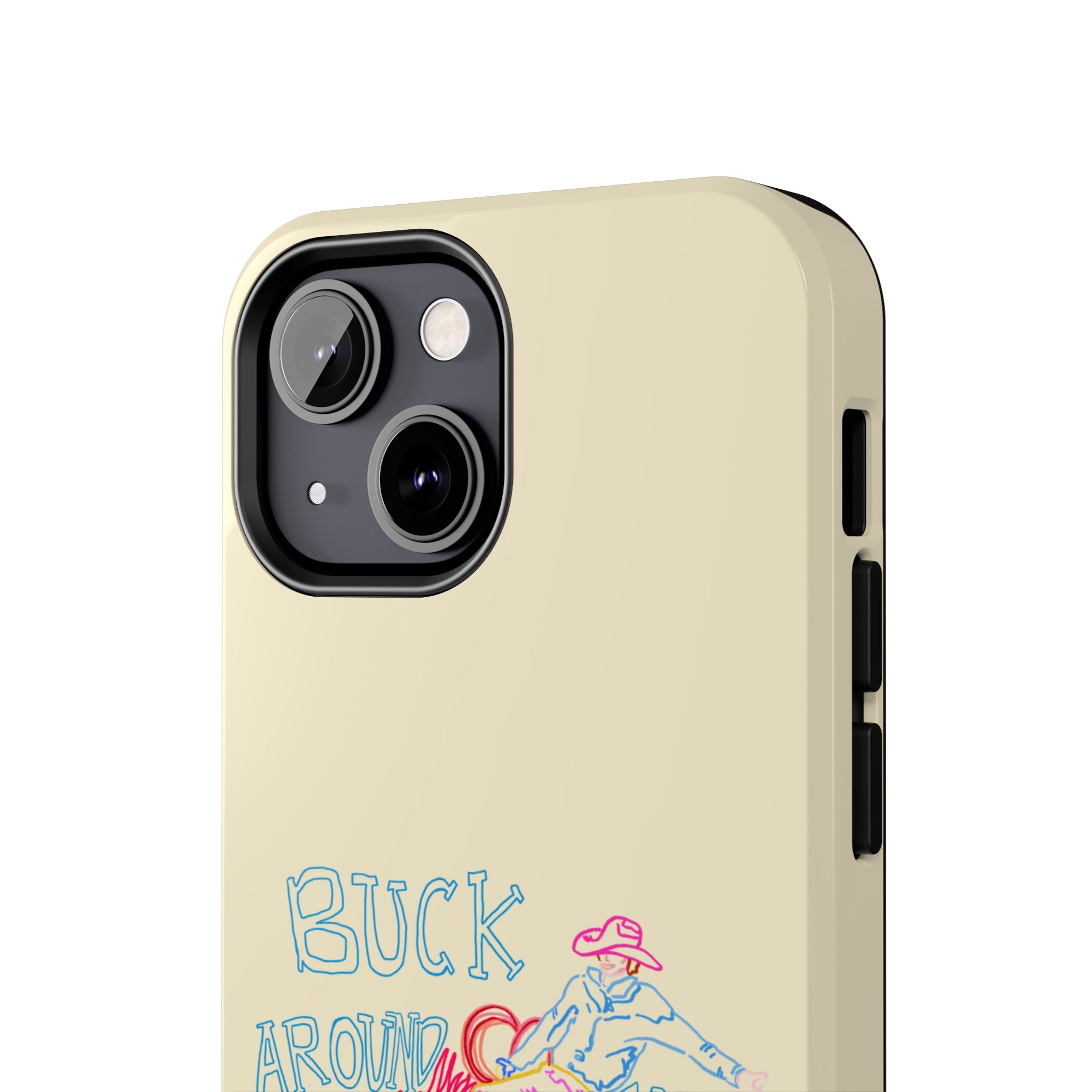 Beige Buck Around Phone Case