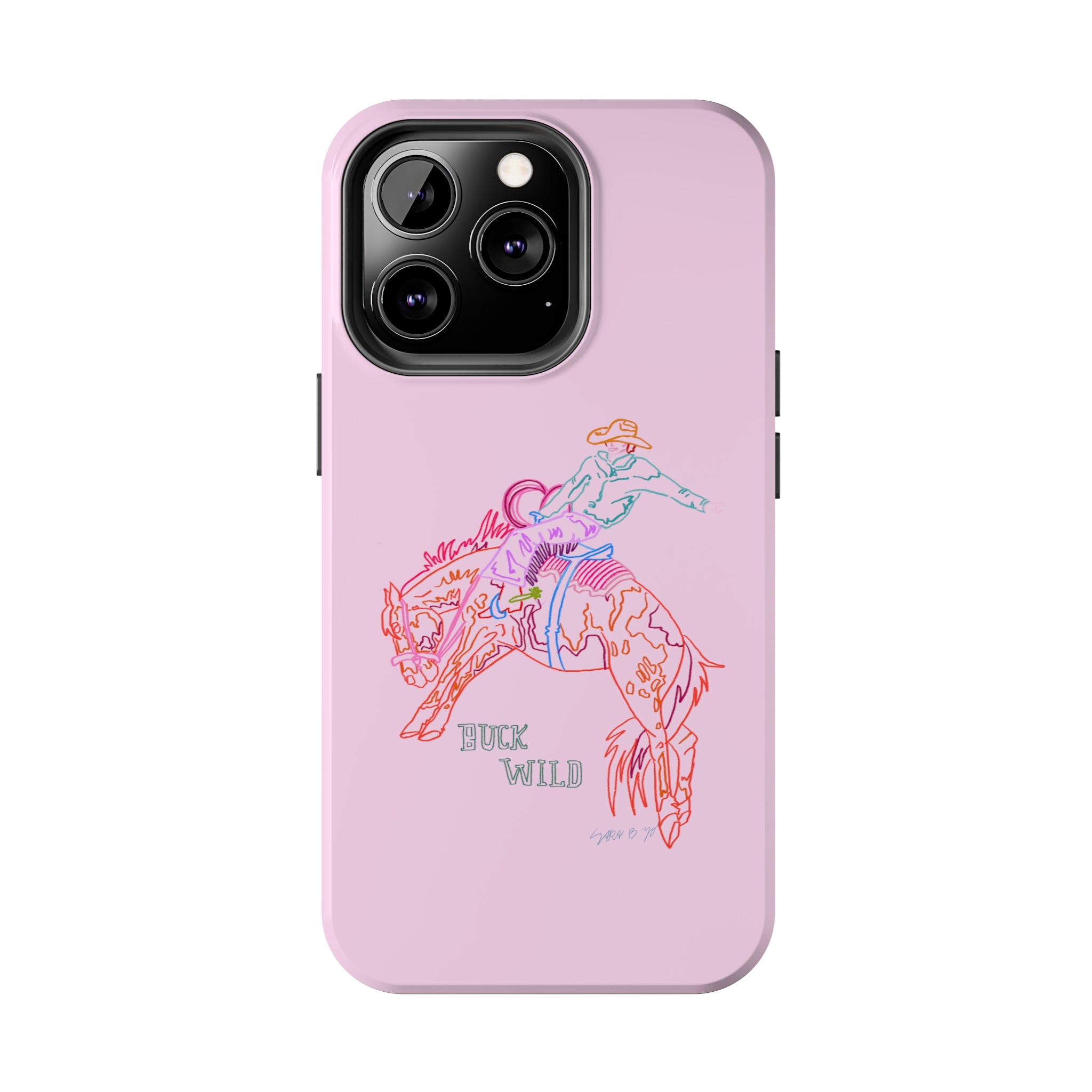 Pink Buck Wild Phone Case