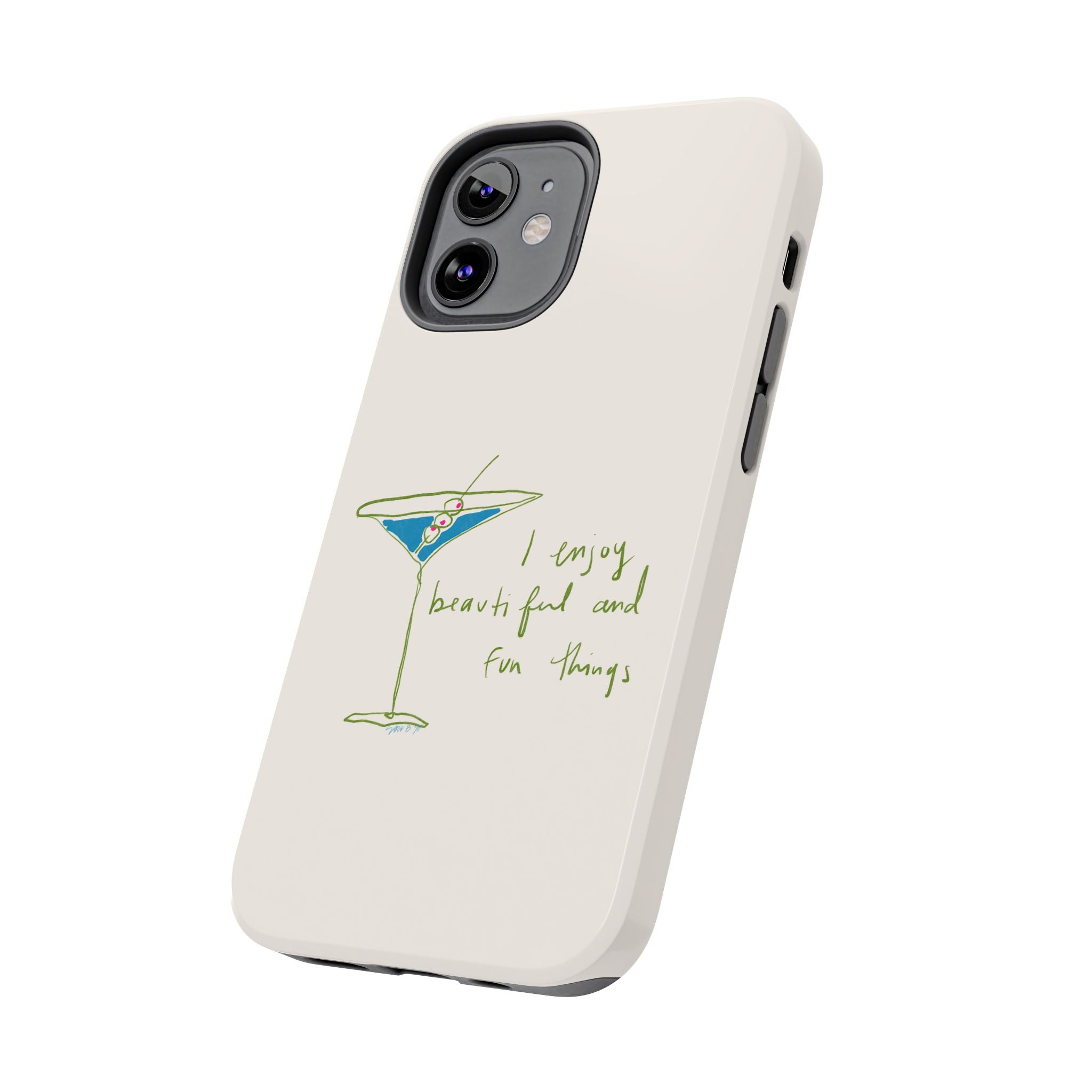 Beautiful & Fun Martini Phone Case