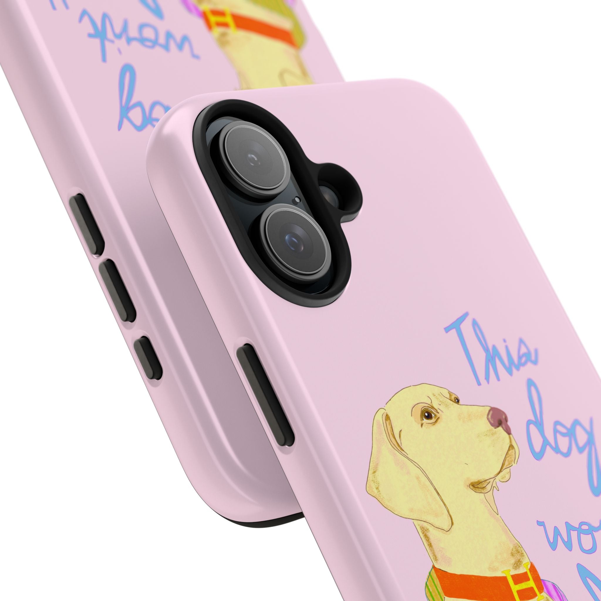 This Lab Won't Hunt Pink Phone Case
