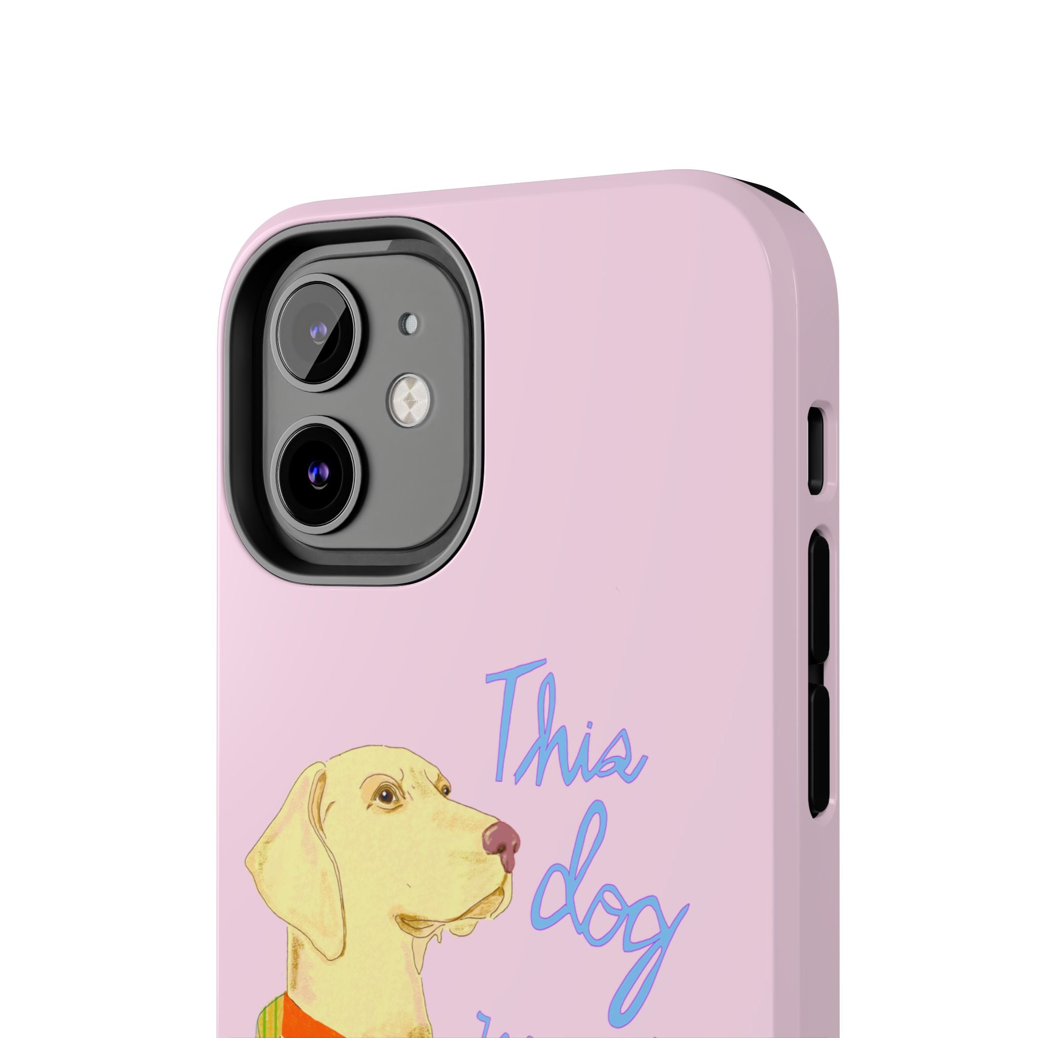 This Lab Won't Hunt Pink Phone Case