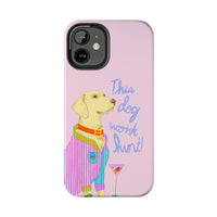 This Lab Won't Hunt Pink Phone Case