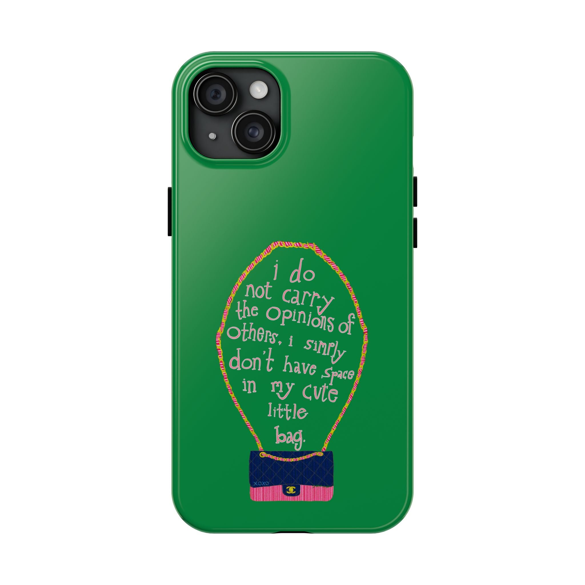 Cute Little Bag Green Phone Case
