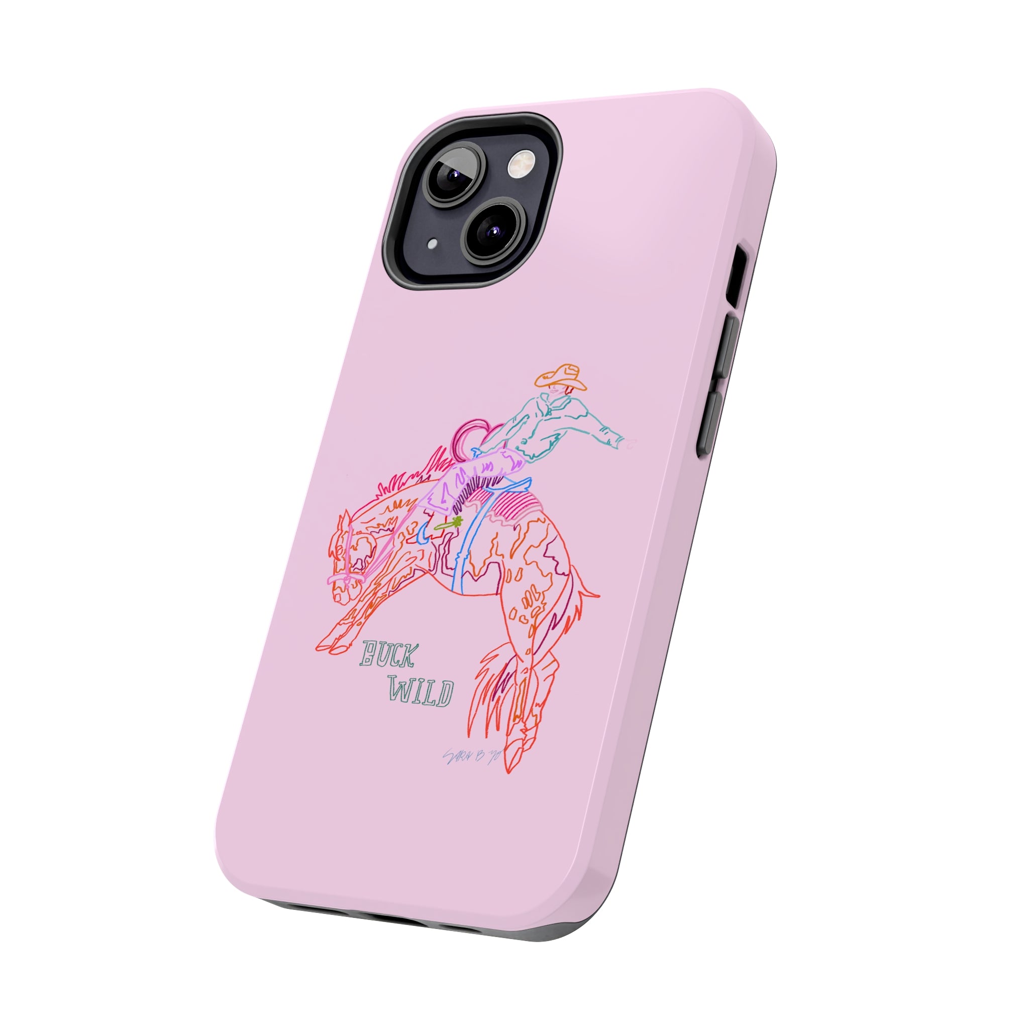 Pink Buck Wild Phone Case