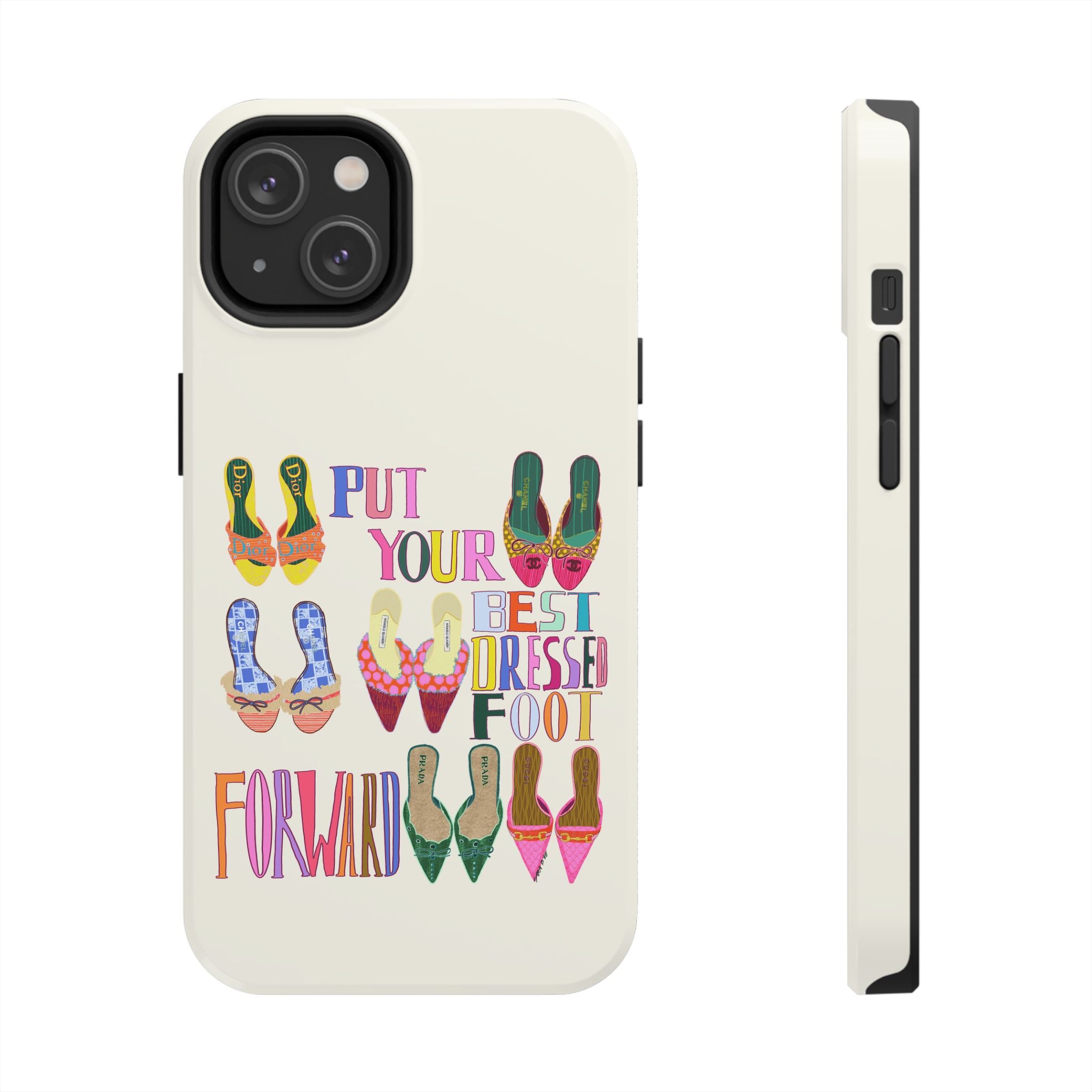Best Dressed Foot Cream Phone Case