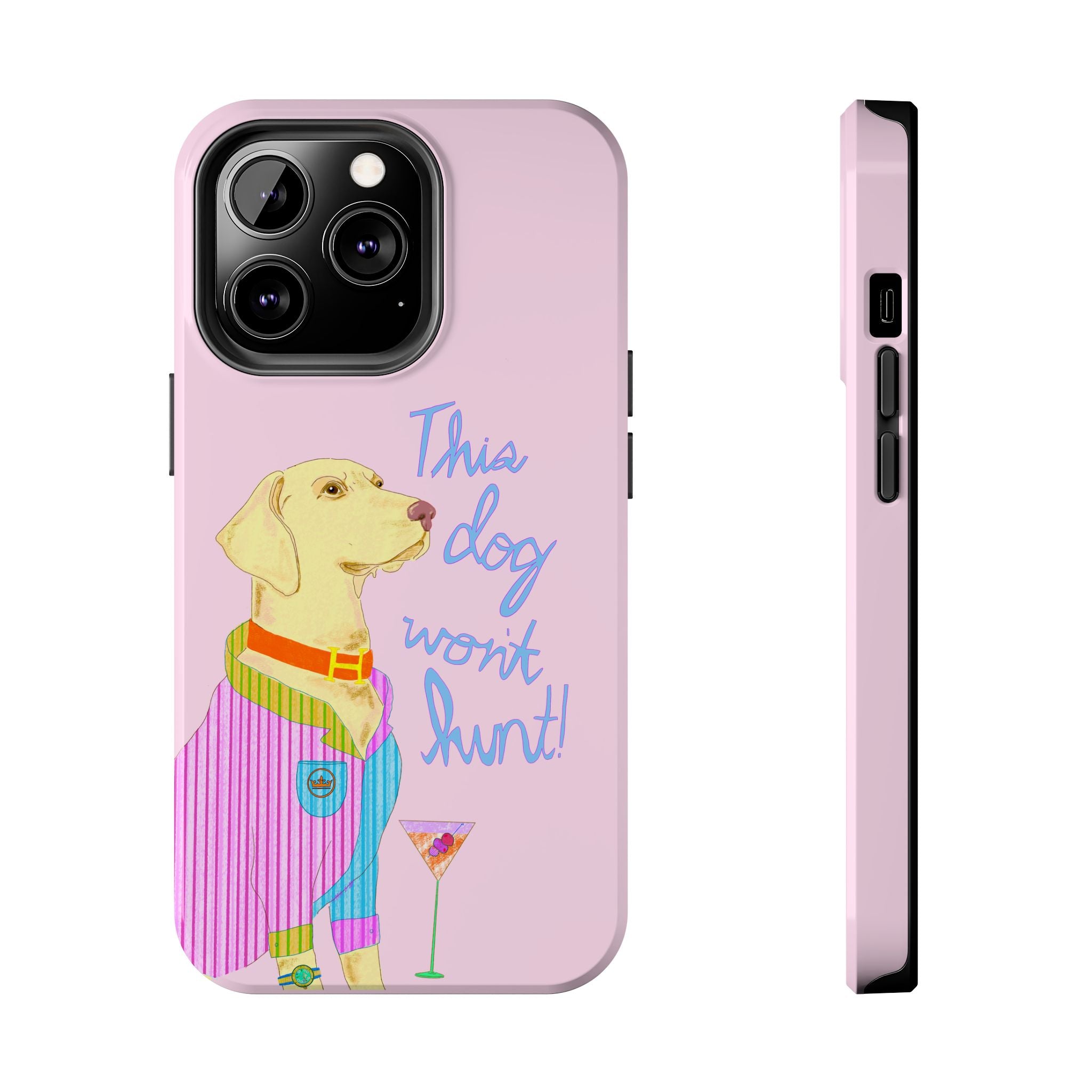 This Lab Won't Hunt Pink Phone Case