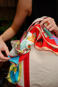 "New York Love Story" Silk Scarf